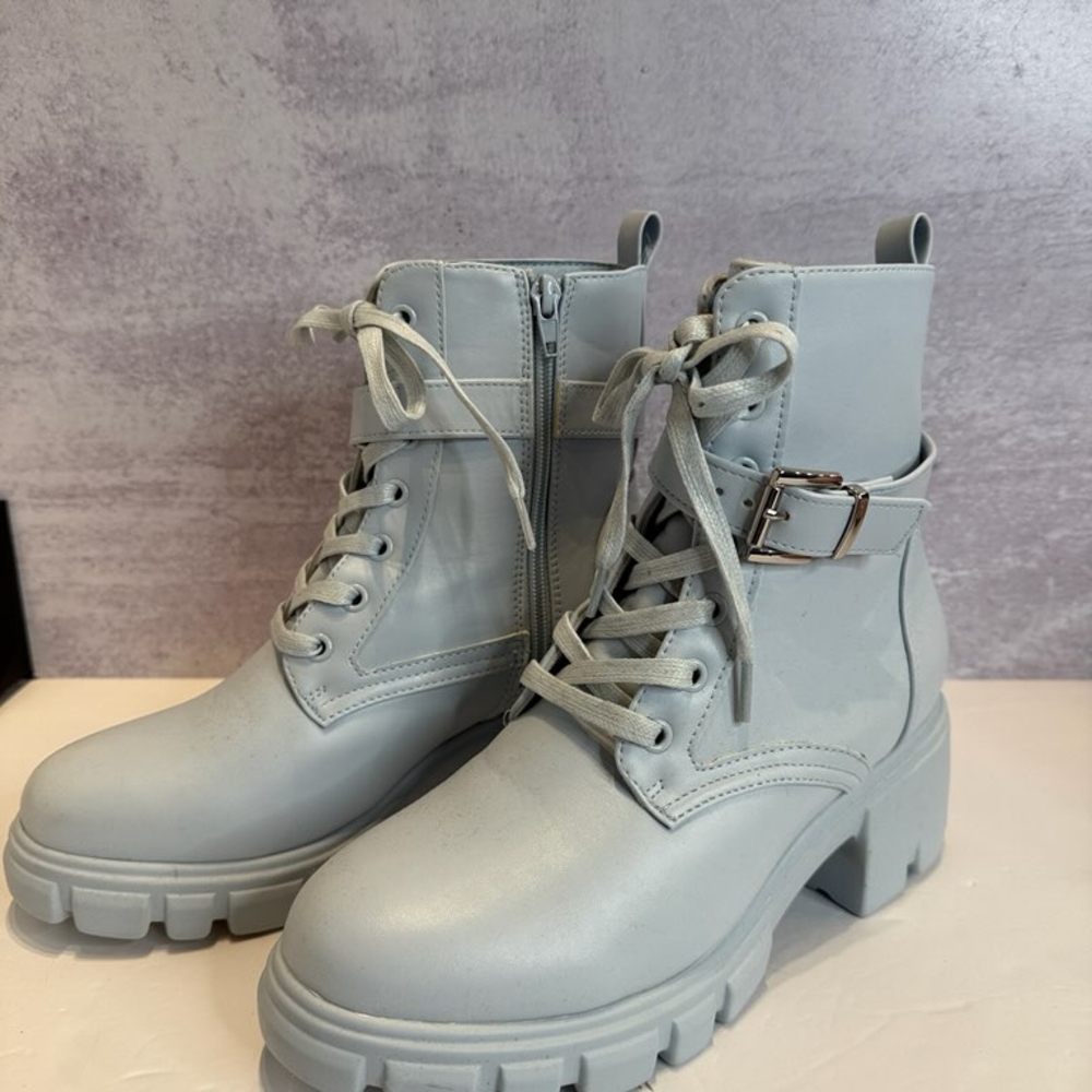 Ice Queen Chunky Boots